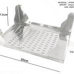 Stainless Steel Slicer & Grater Kaddukas, Ghiyakas 20cm