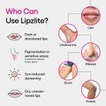Lipzlite Lip cream Natural Ultimate Lightening Cream For A Lips, Underarms, Groin Areas And Other Sensitive Parts Of The Body Pack of 2