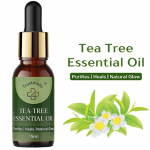 Trustmeds 100% Pure Tea Tree Essential Oil, 15ml - Therapeutic Grade, Anti-Acne, Anti-Dandruff, Antiseptic for Skin & Hair