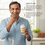 Trustmeds Pure Organic Moringa Leaf Capsules 500mg High Potency Superfood Dose - 60 Vegan Veg Capsules for Vitamins, Energy, Immunity