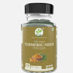 ODON NATURAL Neem Turmeric Capsules - Herbal Detox Supplement 120 Capsule