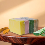 Handmade Soap Combo – Haldi, Calamine, Aloe Vera & Multani Mitti (4 x 100 gms)