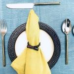 Handcrafted 4 Pieces Spoon Cutlery Set