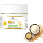 Rice Face Pack | Skin Brightening & Pore Tightening | With Rice Extract, Aloe Vera & Multani Mitti For Clear & Glowing Skin