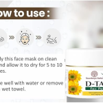 D-Tan Face Pack, Skin Lightening and Tightening, Anti-Ageing Treatment 100 gm