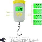 EbalHook A 304 Digital Luggage Weighing Scales, 50kg (Grey)