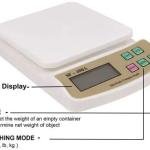 10Kg Weight Machine with Fast Response Sensor & 2 AA Batteries for Shop