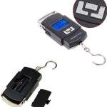 Portable Electronic Scale Digital LCD Pocket Weighing Hanging Scale For Home, Office & Travel Luggage Weighing Scale (Black)