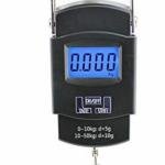 WH-A08 Weighing Scale Up-to 50 kg with LCD Display Weighing Scale (Black)