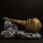 Barbar Kharido Hanuman Ji Gada Bajrang Bali Resin Idol - Decorative Statue for Pooja Room Home Office Living Room | Spiritual Blessing Figurine | Table & Interior Décor Gift