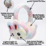 STYLISH SOFT AND WARM WINTER EARMUFF FOR KIDS GIRLS AND WOMEN MULTICOLOUR PACK OF 1