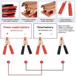 Car Heavy Duty Auto Jumper Cable Battery Booster with Alligator Clamps | Emergency Battery Charging Booster Cables for Car, Truck & SUV | 6.5 Ft Length, 500 Amp Capacity