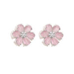 Pink Floral Jewellery Set