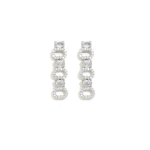 American Diamond Necklace Set With Earnings