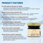 Yogarveda Pure Himalayan Shilajit Resin 20G 100% Ayurvedic Energy And Immunity Booster (20 G)”