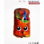 School Foil Balloons/School Bag Foil/Crayon Foil(pack of 1)