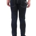 Men’s Black Regular Fit Jeans for Men | Stretchable Denim Pants with Classic 5 Pocket Design
