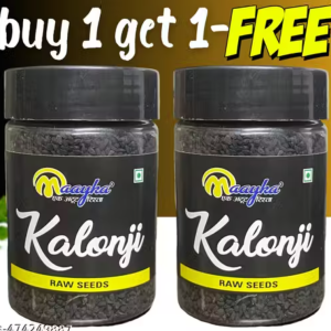 Maayka Premium | Kalonji Seeds 50 Gram + 50 Gram Free (Total 100 Gram) | Black Cumin Seeds