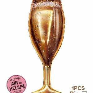 Wine Glass Foil Balloon For Party Decoration Balloon(pack of 1)