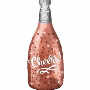 Cheers Bottle Foil Balloon (pack of 1)
