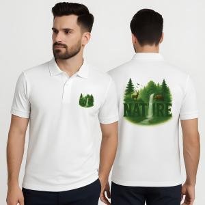 Binayak Men's Regular Fit Nature Printed Half Sleeves