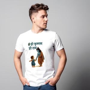 BINAYAK Cotton Regular Fit Printed White