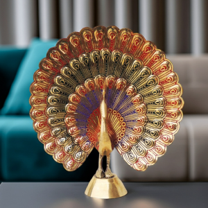 Brass Decorative Showpiece Peacock More