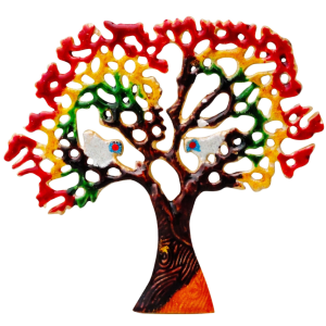 Aluminum Decorative Wall Hanging Tree – Modern Home Decor