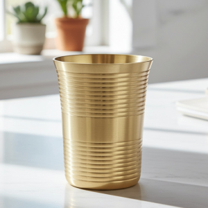 Pure Brass Glass, 270 ML