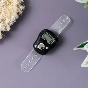 Small Digital Finger Tally Counter 1 Pcs Random Color