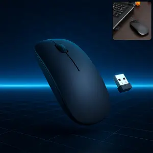Wireless Mouse Any Color Battery Not Included