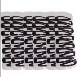 BEAUTIFUL TIC TAC HAIR PIN 6 CARDS (72 PINS)