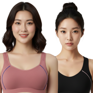Women's Seamless Comfort Sports Bra (Pack of 2)