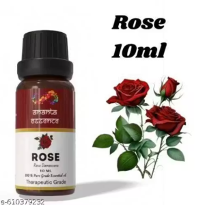 Ananta Rose Essential Oil 10 ml – Refreshing Floral Aroma for Environment