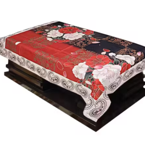 Red flower Table Cover