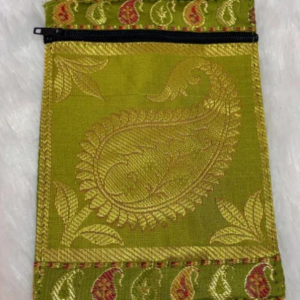 AASHI banarasi brocade mobile pouch