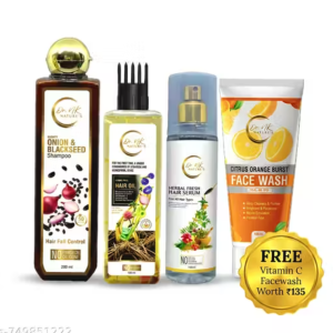 Dr. NK Nature’s Advanced Hair Care Kit with FREE Vitamin C Face Wash