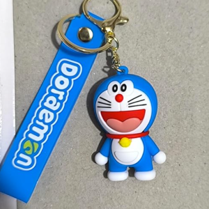 Premium Key c Of Famous Anime Key Rubber Silicone Action Character Key rings! Perfect for Bag