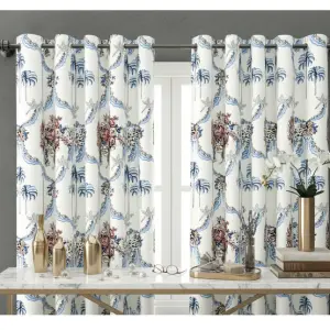 Timeless Blue Pottery Curtains – Urban Jaipur Hand Block Prints