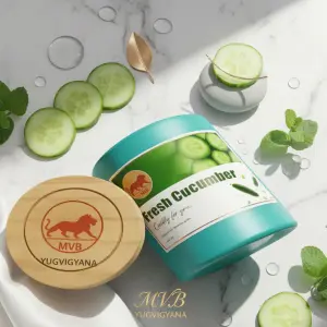 Sea Blue Bliss Cucumber Aroma Candle