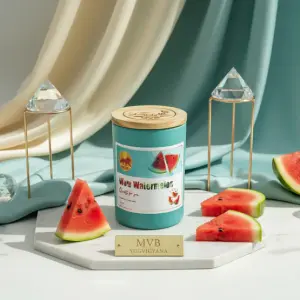 Sea Blue Bliss Watermelon Aroma Candle