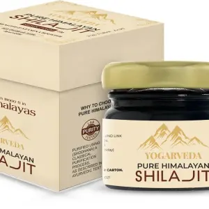 YOGARVEDA Pure Himalayan Shilajit Resin – 20g