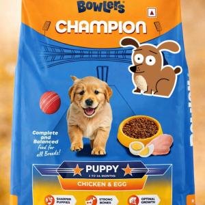 New Launched Bowler’s Champion Adult Dog Food – Chicken & Egg 1kg
