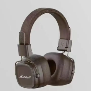 Heyuva Master Copy Marshal Major IV, Bass Sound Foldable Headphone (Brown) Bluetooth & Wired without Mic