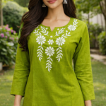 Cotton Embroidered Kurti