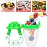 Baby Fruit Feeder Pacifier | Silicone Food Feeder & Teether for Babies | Gum Soothing Teething Toy for 6–12 Months Infants ( Pack of 2)