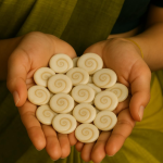 Bazriya Natural Gomati Chakra for Lakshmi Pooja | Health, Wealth, Positivity & Astro Remedies | 21 Pieces Original Sacred Stones for Spiritual Prosperity