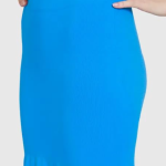 All Day Seamless Slit Mermaid Saree Shapewear - Navy Blue