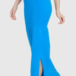 All Day Seamless Slit Mermaid Saree Shapewear - Navy Blue