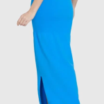 All Day Seamless Slit Mermaid Saree Shapewear - Navy Blue